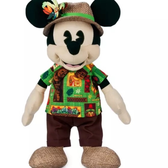 Disney Other - Disney plush- THE MAIN ATTRACTION MICKEY MOUSE TIKI ROOM